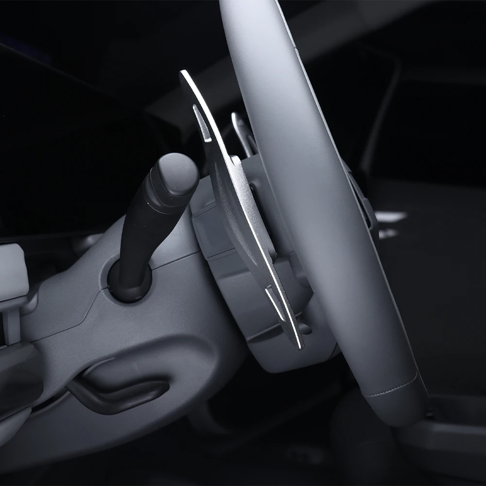 2 個アルミレッドシルバーステアリングホイールシフトパドルホイールシフター延長起亜 K4/K4 GT 2025LHD/RHD