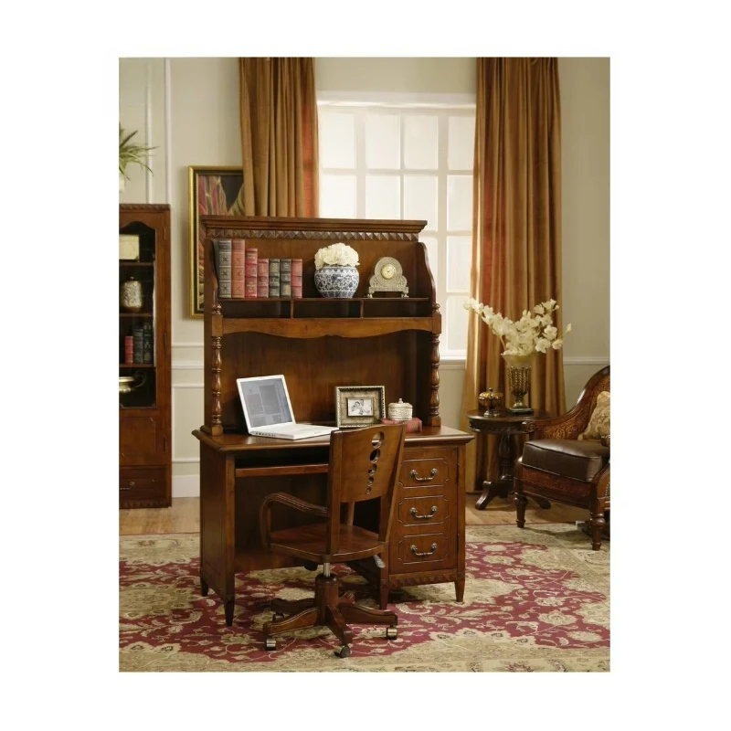Factory direct supply cheap wooden study decoration study furniture desk