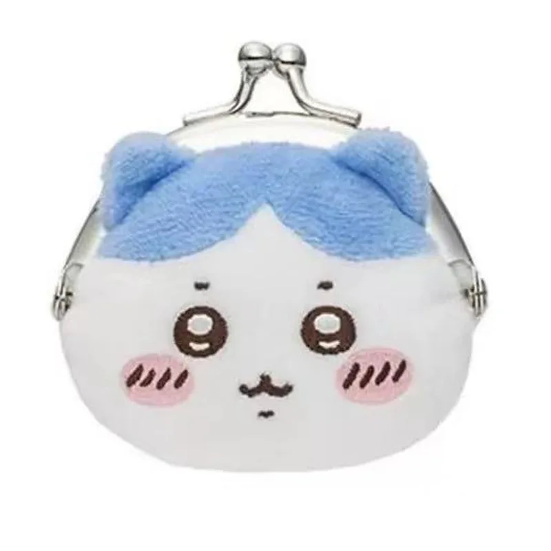 Kawaii Chiikawa Cartoon Plüsch Geldbörse Anime Usagi Mädchen Herz Niedliche Plüsch Spielzeug Rucksack Anhänger Kopfhörer Tasche Mädchen Geschenk