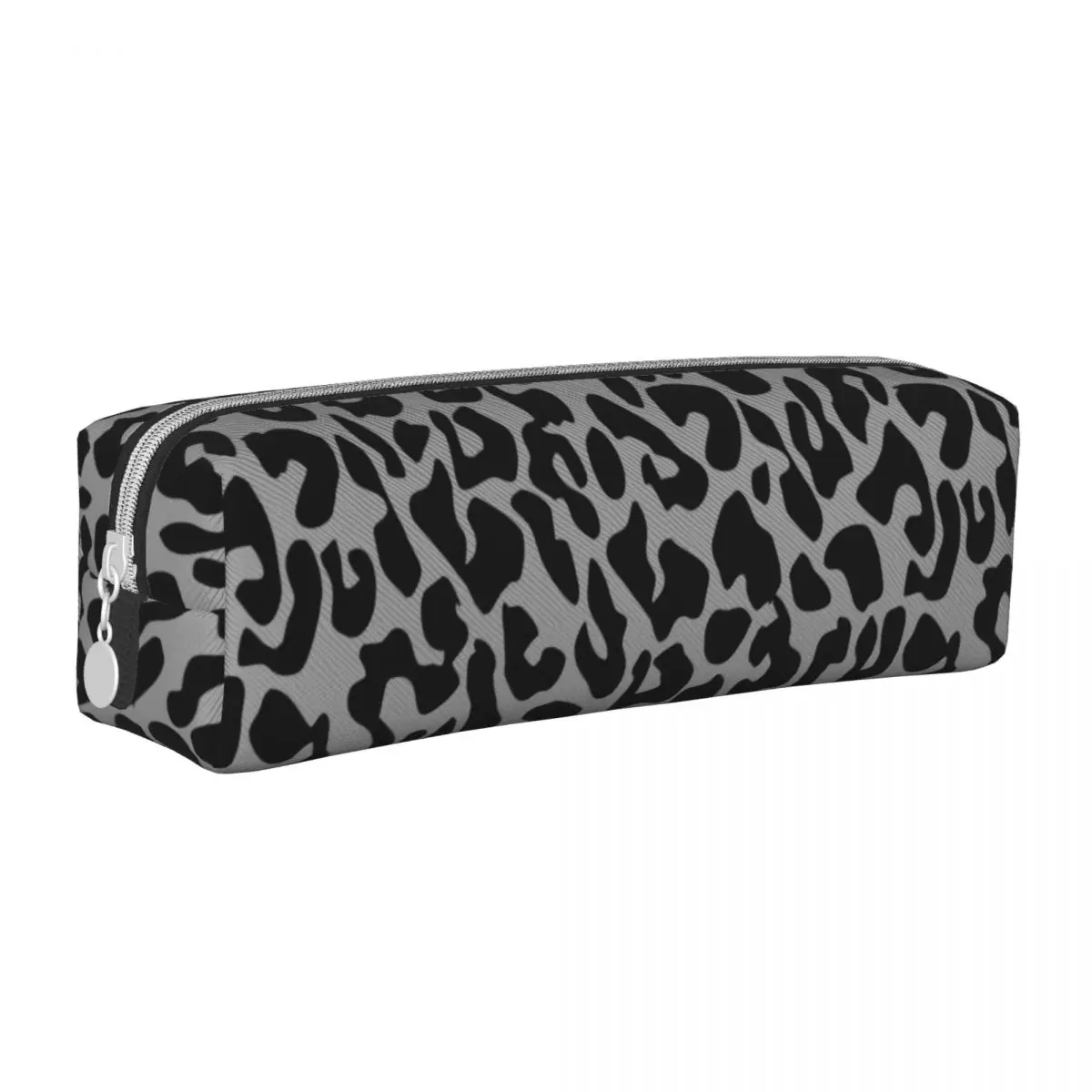 Black Leopard Pencil Cases Cheetah Animal Pencilcases Pen for Girls Boys Large Storage Bags Students School Cosmetic Stationery