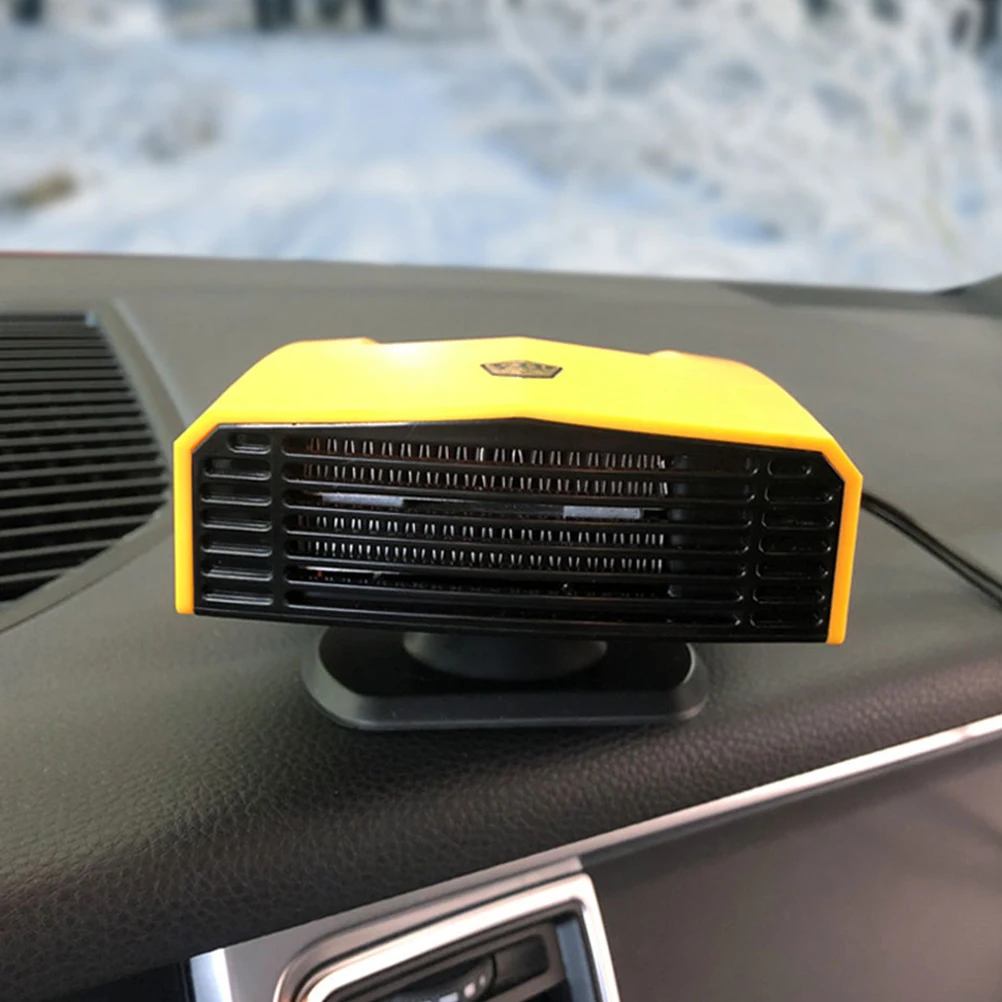 

Car Heater Warmful Heating Device for Vehicle 12V DC Multifunctional Melts Snow Removes Fog Compact