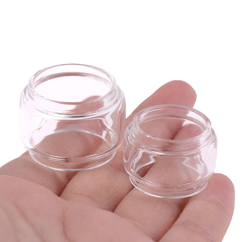 10 Pieces Bubble Fat Glass Tank For ELLO DURO 6.5ml ELLO Vate ELLO TS T Tank Replacement Glass Tank Container