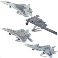 1/72 Fighter Model DIY Assemble Collection Toys Tabletop Decor Plane Model 3D Puzzle Assembly model Pendant Collect