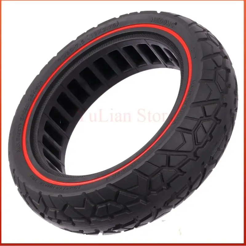 1 Pc E-Scooter Off-road Tire 70/65-7.5 Rubber Wear-resistant Solid Tire For Ninebot G3/ZT3/ZT3 11 Inch Scooter Tyre Accessories