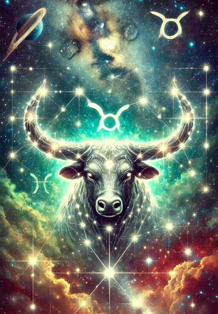 

JMINE Div 5D Constellations Taurus Bull Zodiac Star Full Diamond Painting cross stitch kits art scenic 3D paint by diamonds
