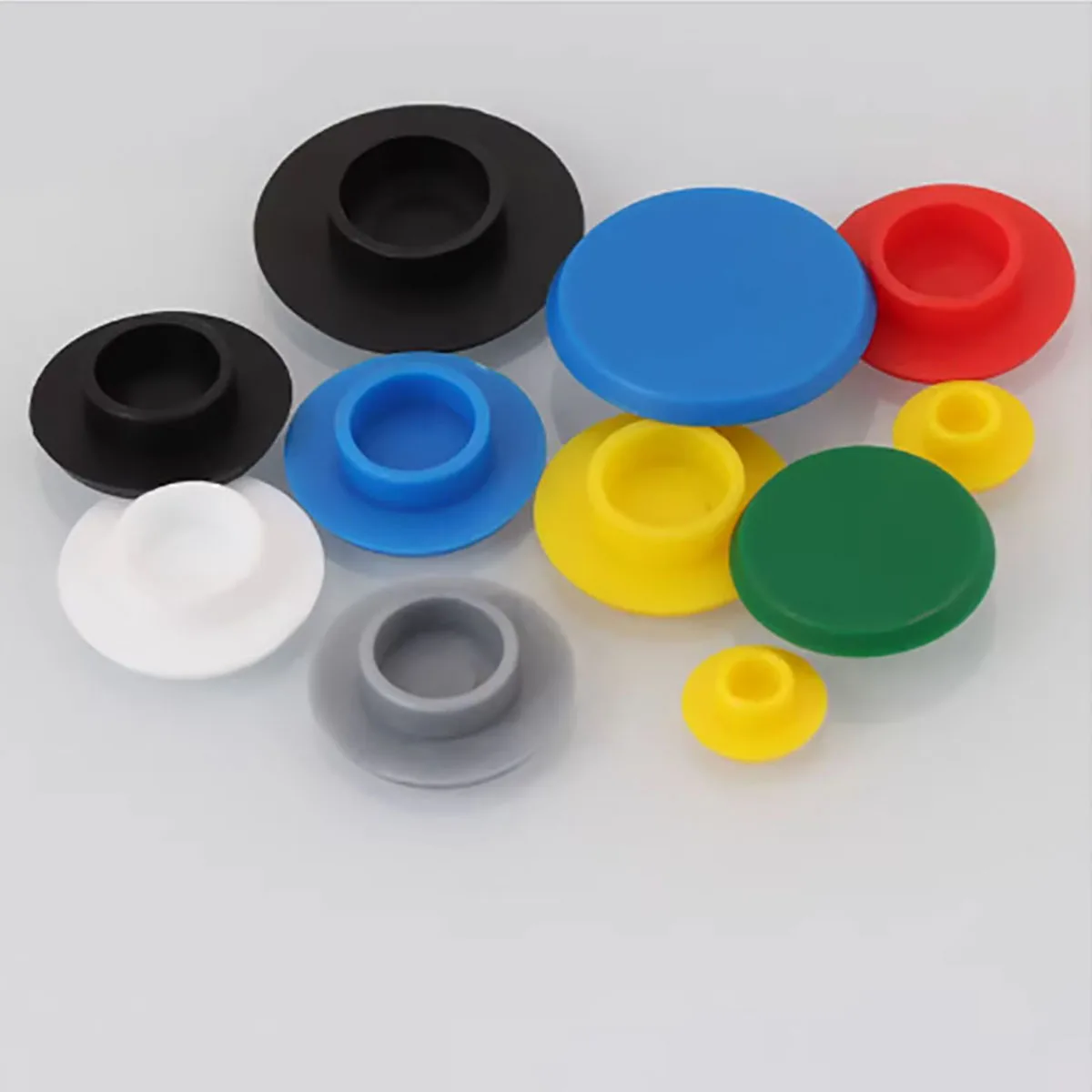 M4 Plastic Hex Bolt Protective Cover, Dustproof Waterproof Anti-corrosion Nut Cap for Mechanical Fastener