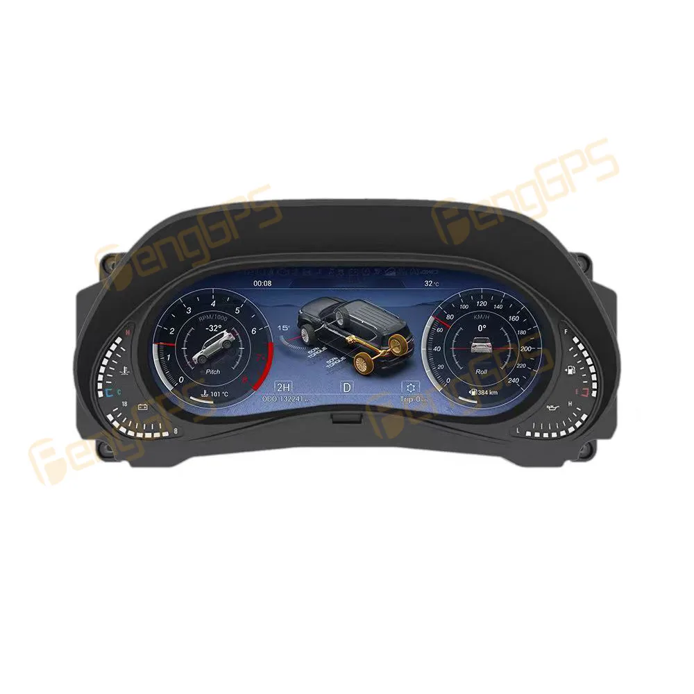 

12,3-дюймовый цифровой кластерный одометр, экран для Nissan Patrol Y62 2010-2021, ЖК-дисплей, приборная панель, виртуальный измеритель скорости кабины, автомобиль