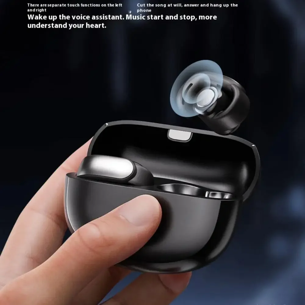 Xiaomi V12 Fones de ouvido Bluetooth TWS Smart Touch com microfone Esportes Fones de ouvido à prova d'água Clip on