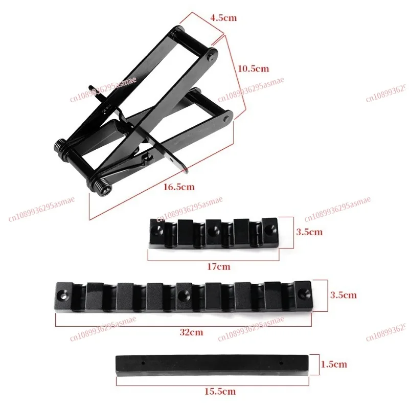 New tool steel engineering plastic material woodworking jigsaw clamp, four-way clamping custom width jigsaw clamp