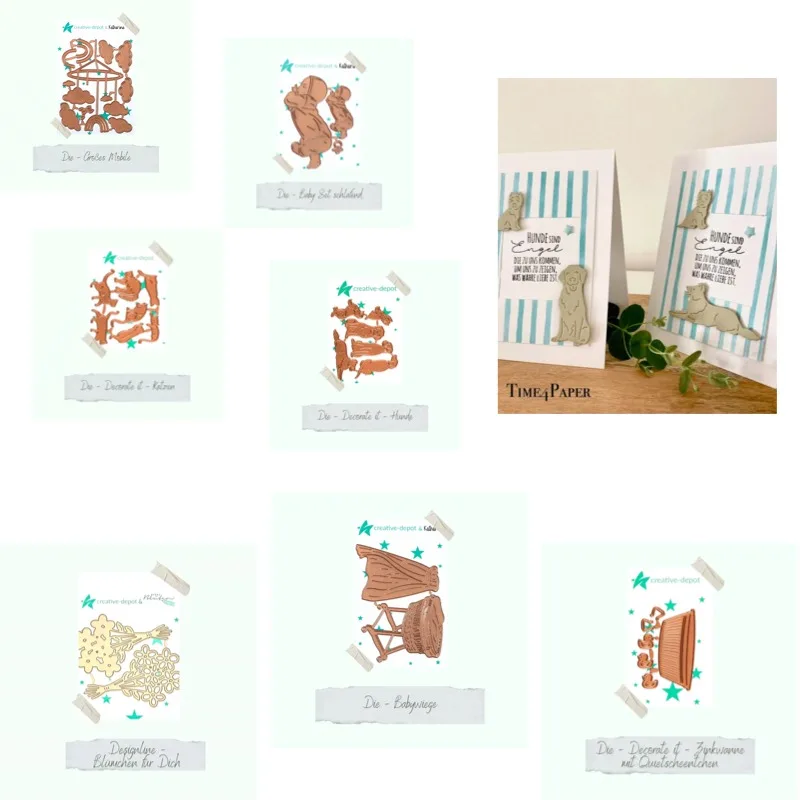 The Child Closed Their Eyes Metal Cutting Dies Scrapbook Diary Decoration Stencil Embossing Template DIY Greeting Card Handmade