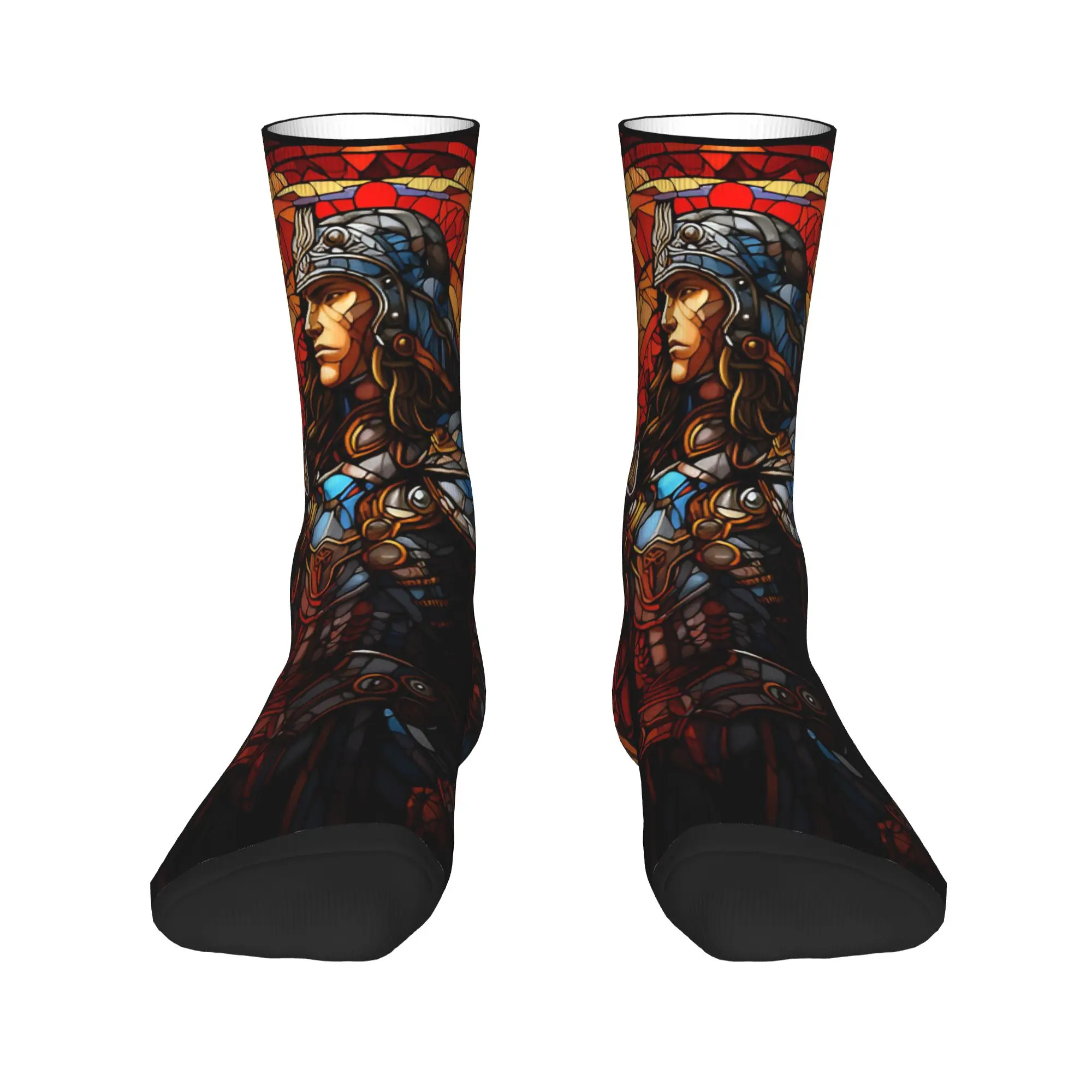 للجنسين الرجال الجوارب فاينل فانتسي تكتيك لعبة فيديو ملصق جوارب المضادة للبكتيريا تنفس الجوارب الخريف العصرية الجرافيك الجوارب #2