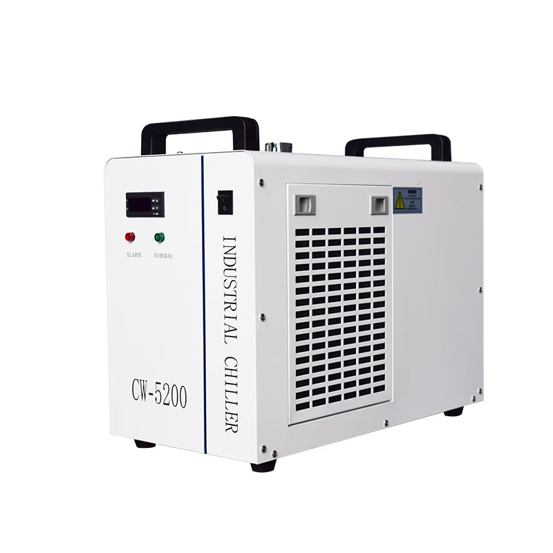 Cw3000 Cw5000 Cw5200 Air Cooled Chilling Equipment Industry Water Chiller Cnc Spindle Chiller Cw 5200 Water Chiller