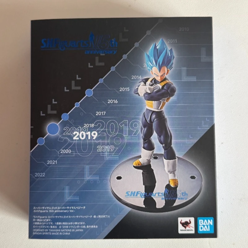

В наличии: эксклюзивная фигурка Bandai SHF Super Saiyan Blue Vegeta 15th Anniversary Super Saiyan God Red & Blue Hair Tamashii