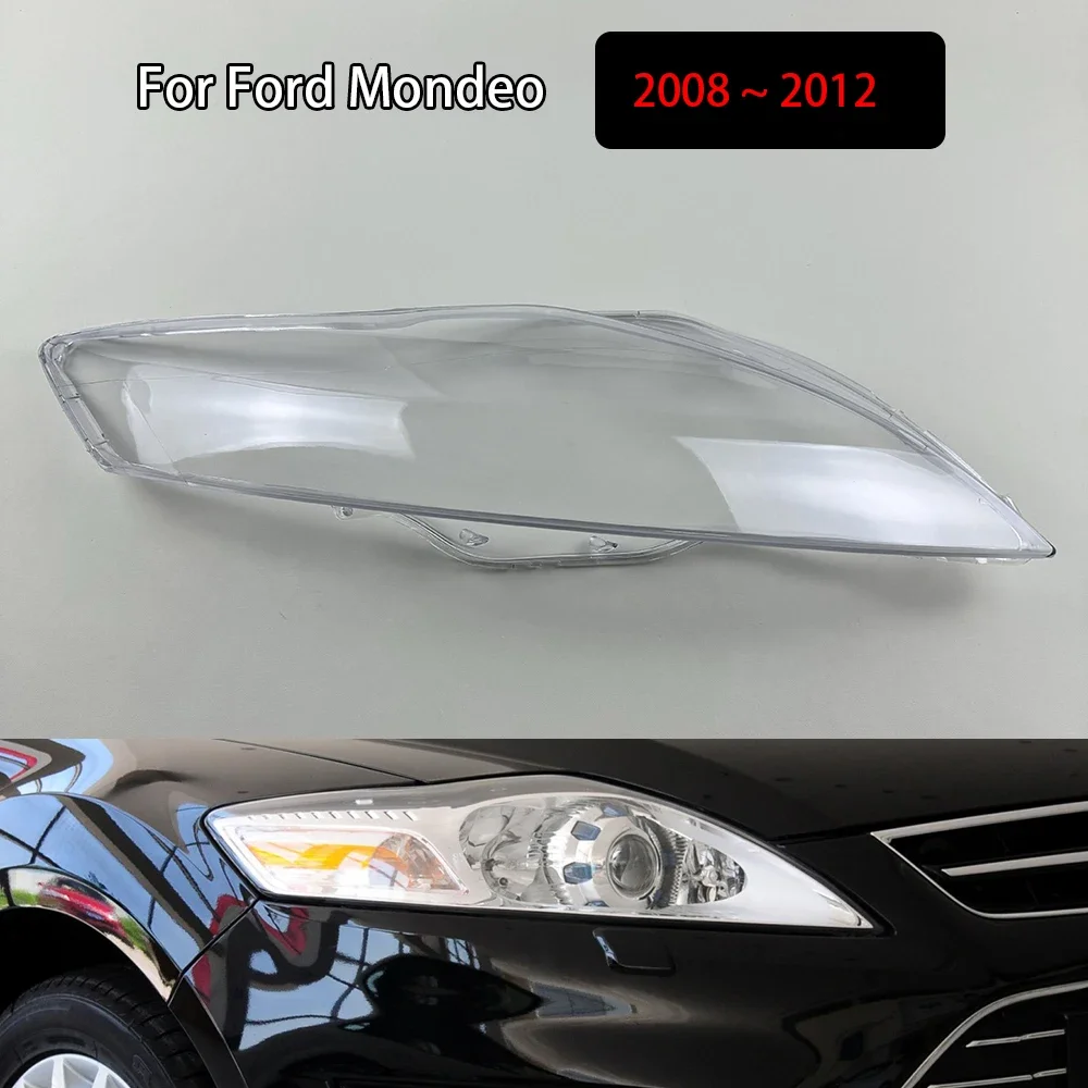 

For Ford Mondeo 2008 2009 2010 2011 2012 Headlamp Cover Headlight Shell Transparent Lens Plexiglass Replace Original Lampshade
