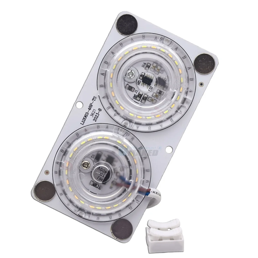 5pcs  220V no flicker led ceiling source, three light modes driverless PCB lamp plate,6-10W lamp chip diy for track indoor lamp
