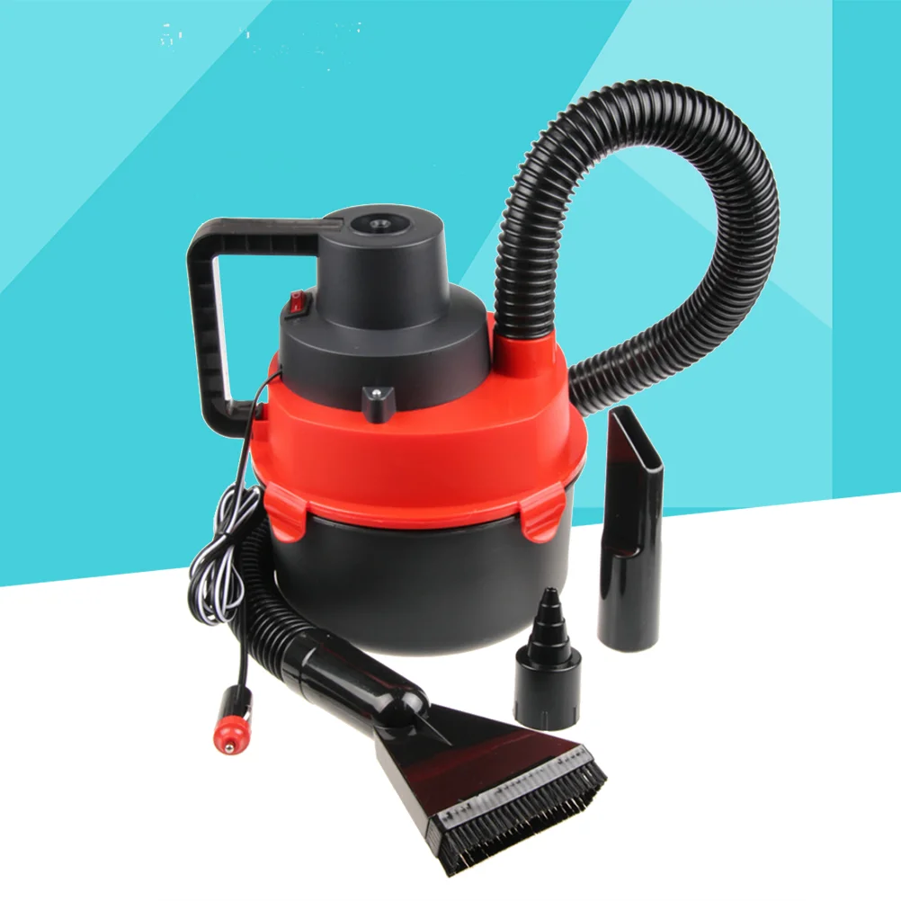 12V Car Auto Portable High Power Handheld Wet Dry Duster Dirt Collector with Flashlight Stronge Suction Car Vacuum Cleaner A30