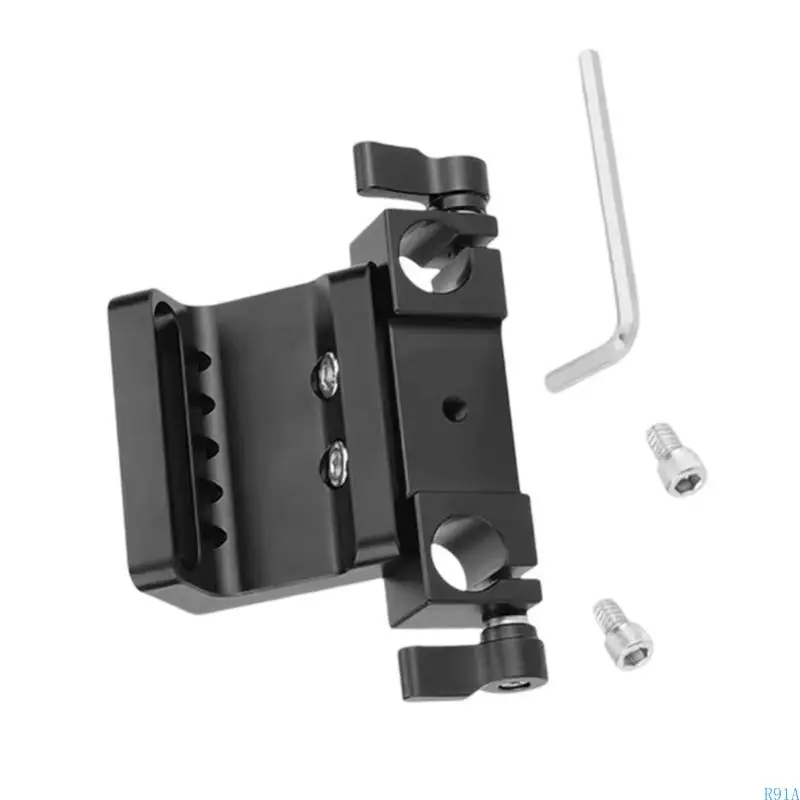 

R91A Camera Baseplate Integrated With 15mm Double Rod Clamp For Dslr Camera Shoulder