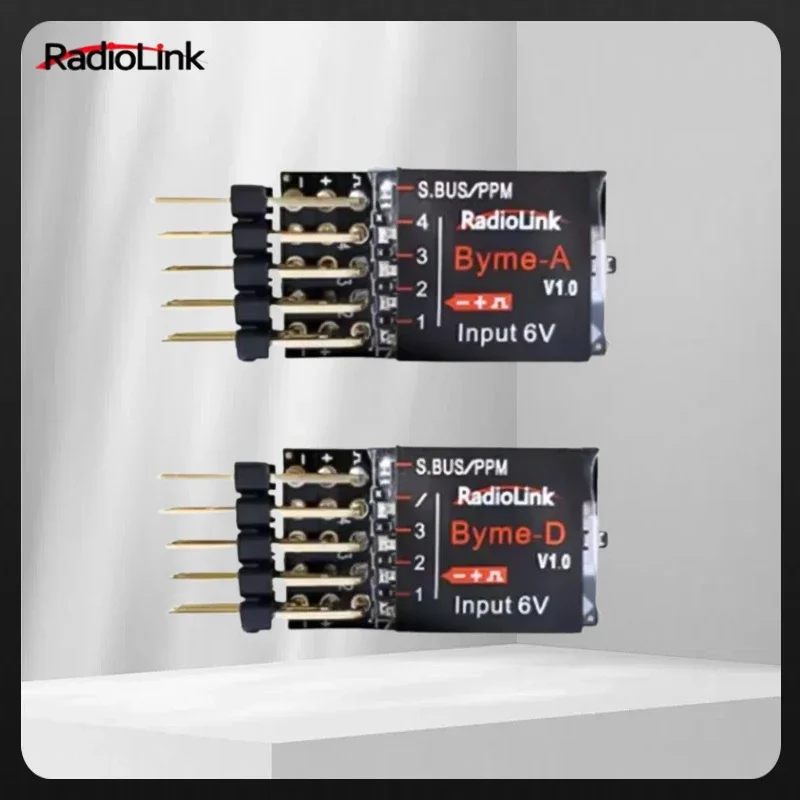 Radiolink Byme A D Gyroscope de contrôle de vol à aile fixe Equilibre d'auto-stabilisation Grue 3D AeromodeDeltaWing Su27Paper Aircraft