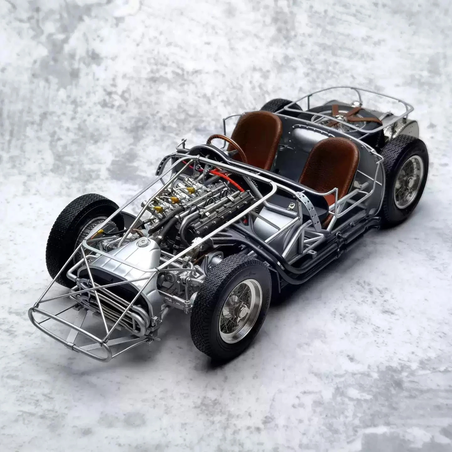 CMC Maserati 300S（1956）Rolling Chassis skeleton edition 1/18 Resin Cars Model Limit