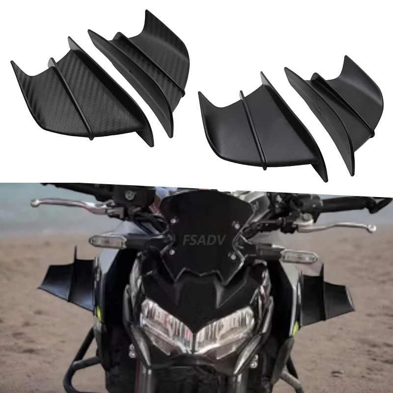 Motorcycle Winglet Fairing Racing Wing Kit Spoiler For HONDA CBR650R CBR650F CBR500R CBR1000RR For Yamaha BWS RS JOG JOE GP