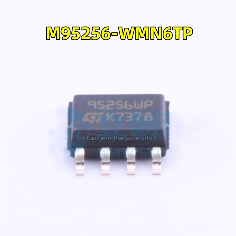 10 Pieces Original M95256-WMN6TP Screen Screen 95256 Wp Patch SOP8 Memory Chip …