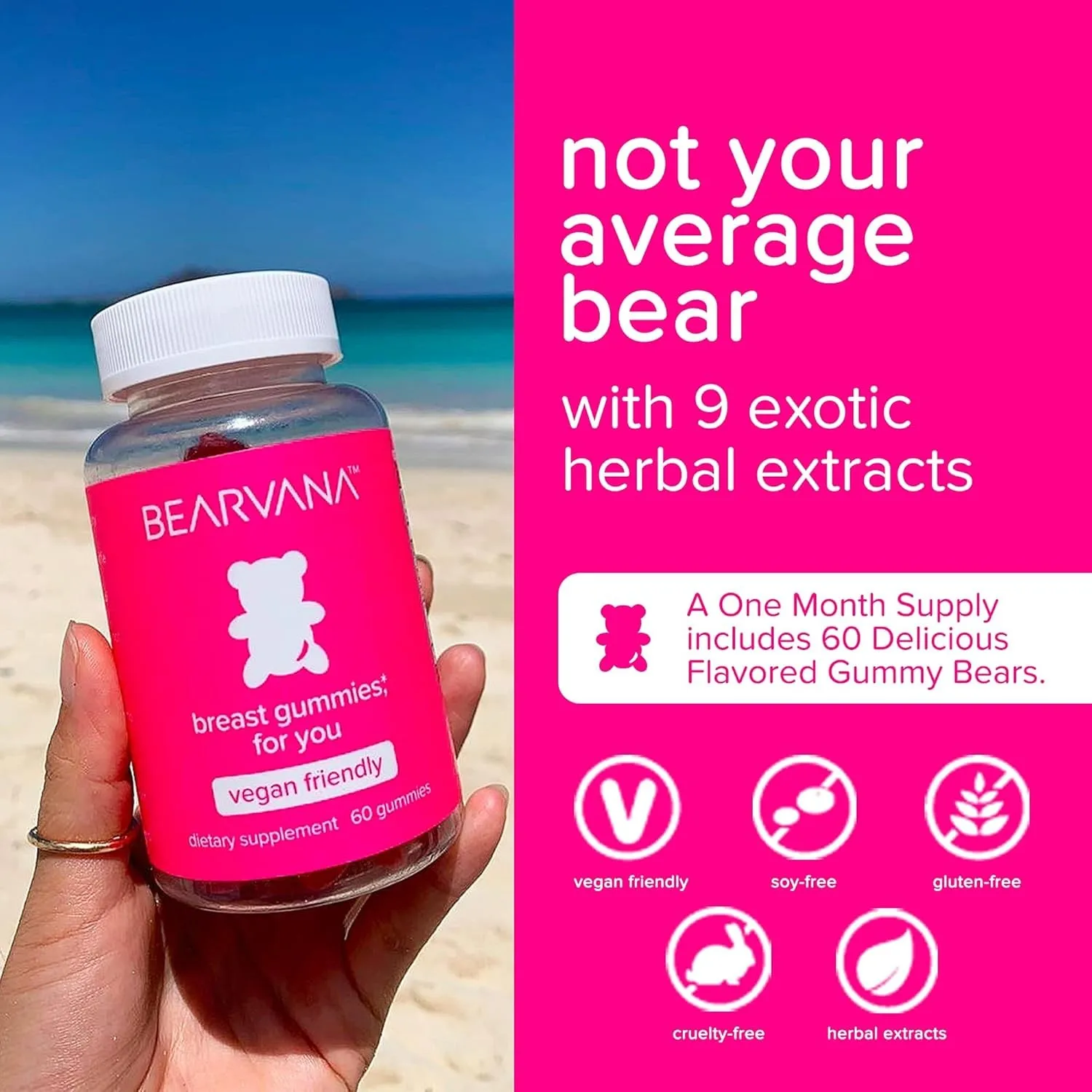 

Breast Gummies - Promote Breast Lift Up Increase Tightness Moisturizing Smooth Anti-Sagging Natural Ingredients Supplement