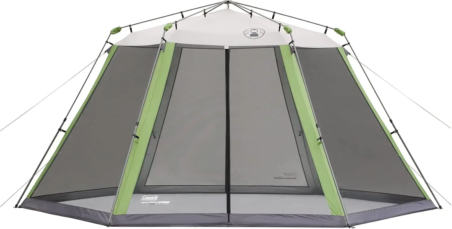 Skylodge Screened Canopy Tent with Instant Setup, 10x10/15x13ft Portable Screen Shelter with 1-Minute Setup for Bug-Free