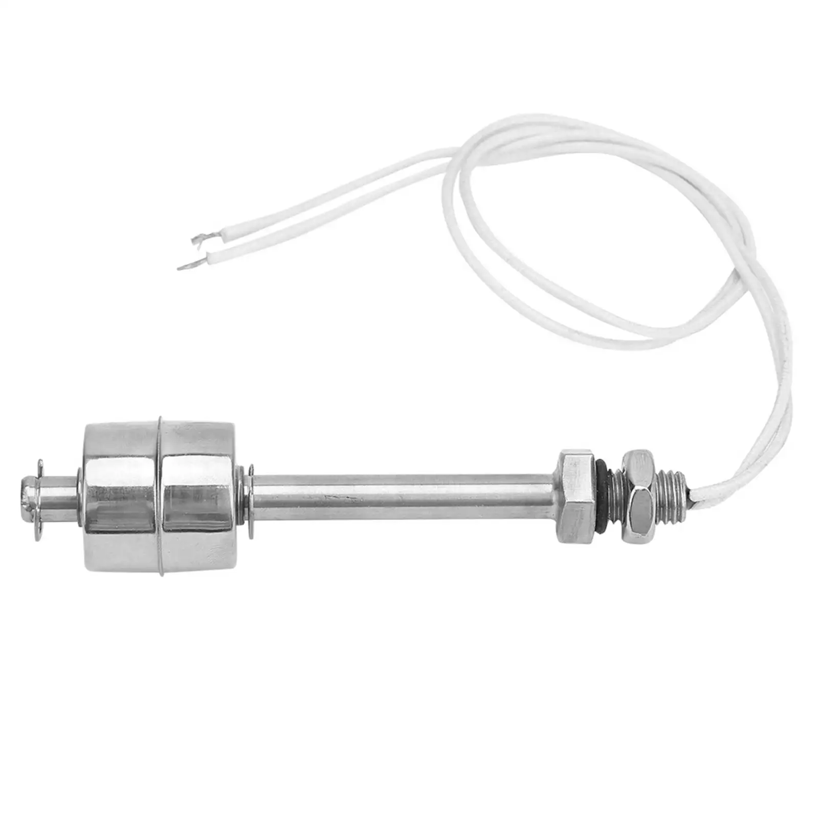 0 ~ 220 V Przełącznik pływakowy czujnika poziomu wody ze stali nierdzewnej do puszki basenowej 100 mm — zdjęcie 6