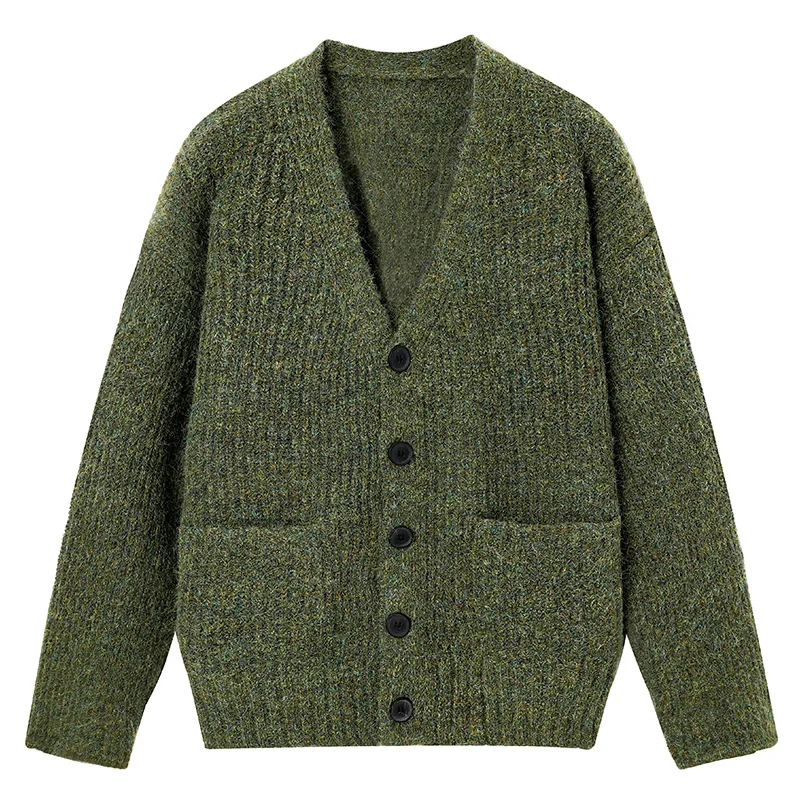 

Новый мужской высококачественный домашний теплый удобный свитер-кардиган, модная удобная дышащая ветрозащитная теплая куртка