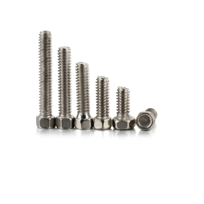 Small size hexagon socket bolt hexagonal screw with black zinc nickel plated screws M2M3*3 4 5 6 8 10 12 14 16 20 22 25 30 35 40