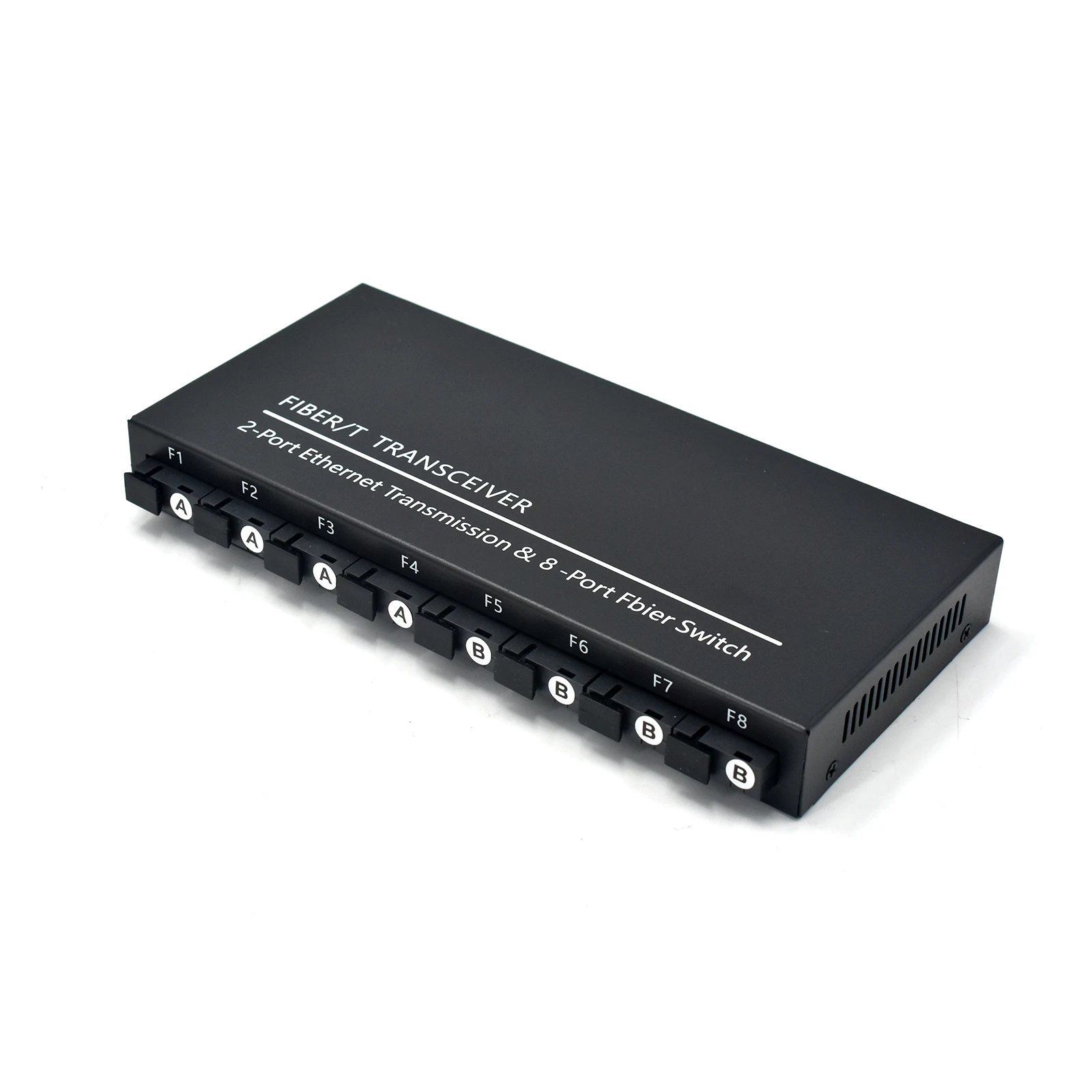 hotsale 8-Port 100Base-FX Fiber to 2-Port 10/100/1000Base-T(X) RJ45 Ethernet Switch