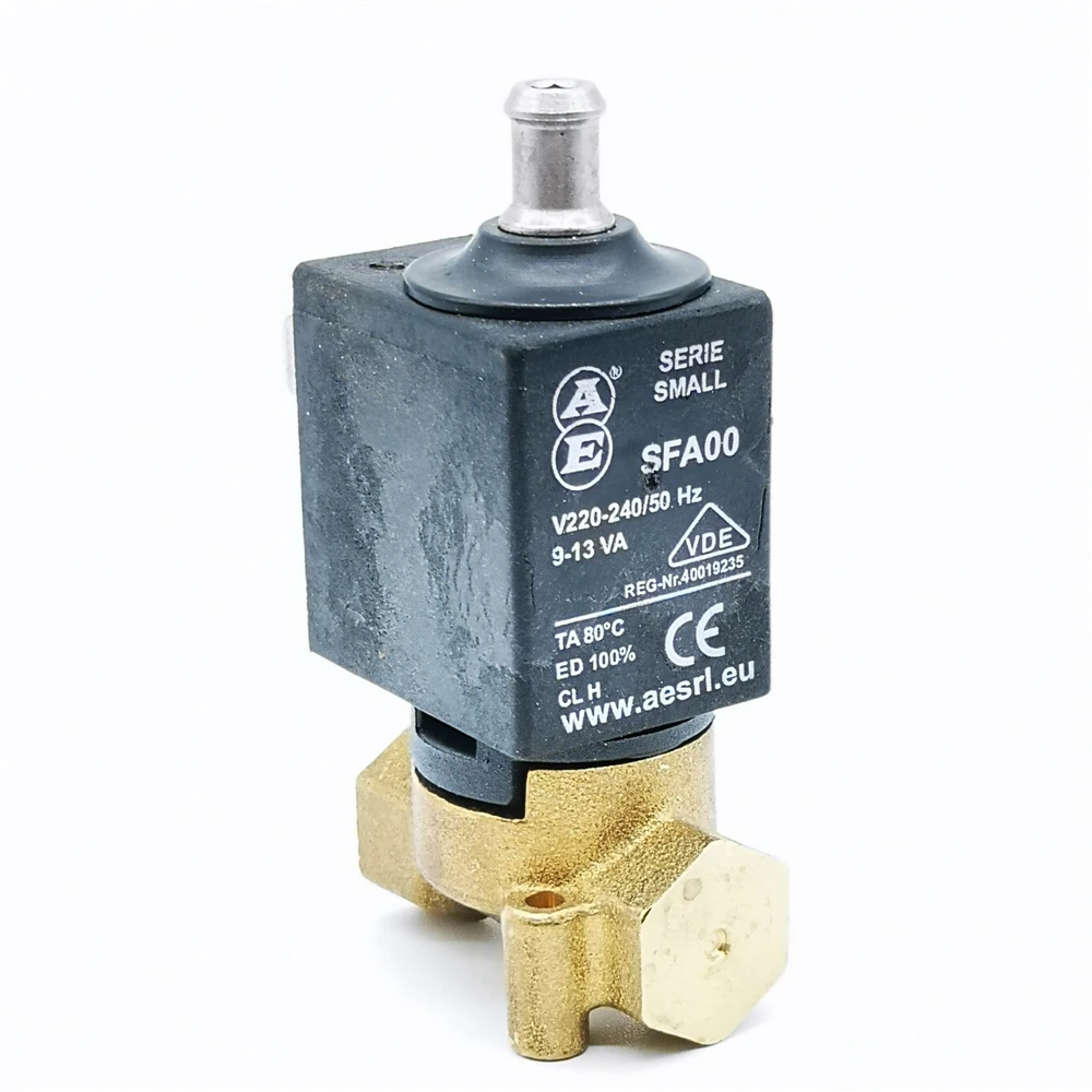 Italy AE solenoid valve Coffee machine solenoid valve 220V normally open type High temperature and high pressure steam solenoid