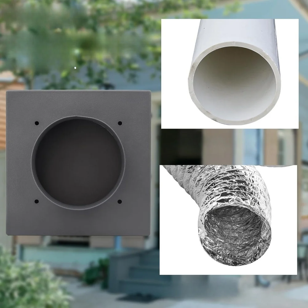 For Dryer Systems Airflow Enhancement 4 Inch Ventilation Appliance Ventilation 4 Inch Appliance Easy Installation