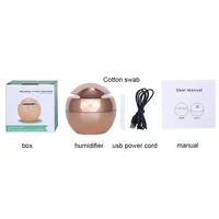 130ML Ultrasonic Air Home Humidifier Mini Mist Maker Aroma Diffuser USB Aroma Essential Oil Diffuser For home office