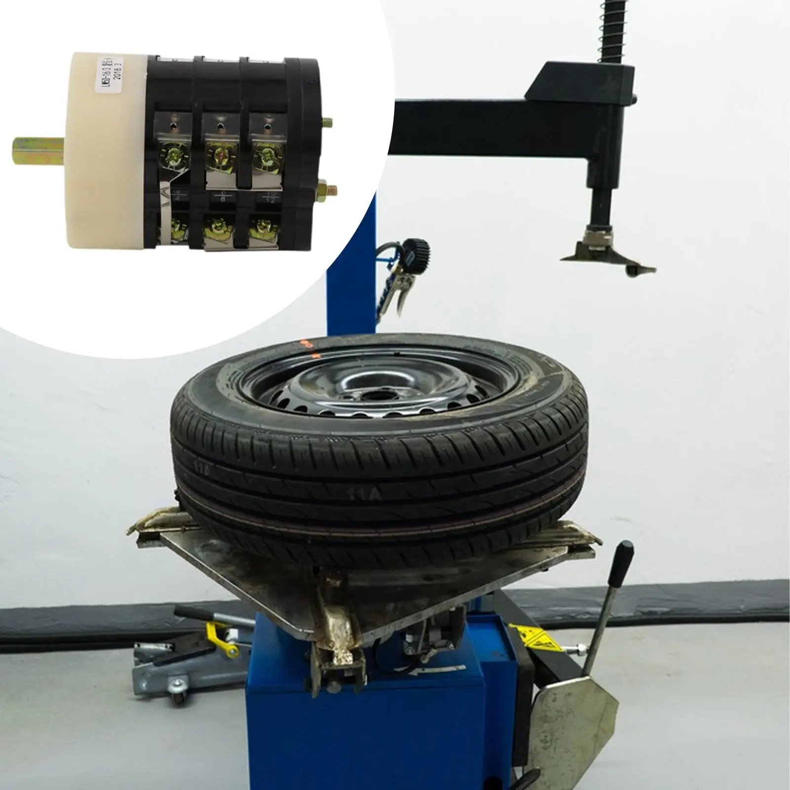 

Reversible Control Switch Metal Tire Machine Accessory for Car Tire Replacement and Repair Equipment