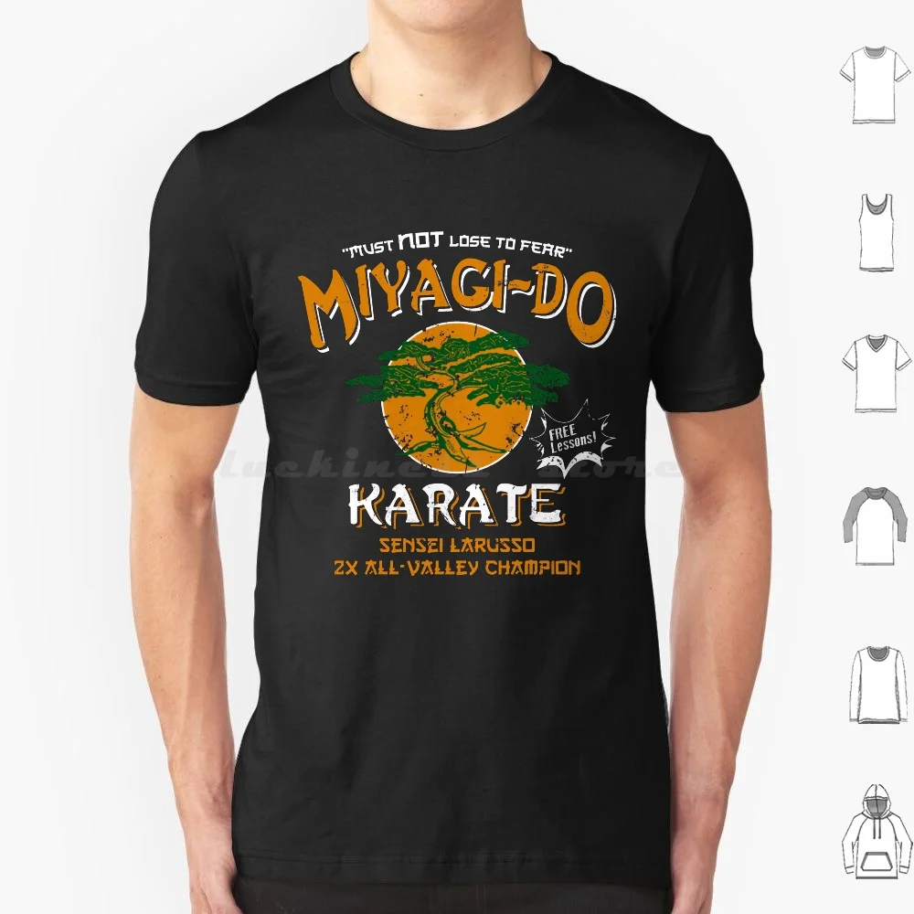 Free Lessons T Shirt Big Size 100% Cotton Kai Karate Kid Karate Johnny Lawrence Daniel Larusso Cool New