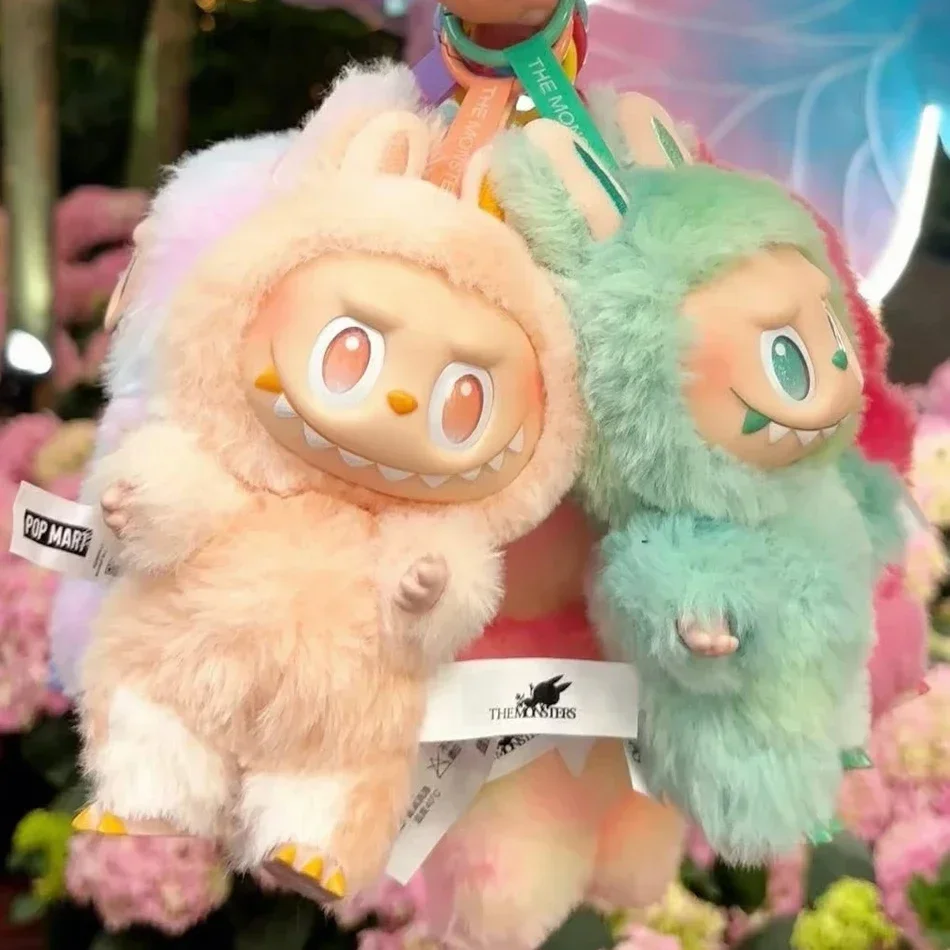New Genuine Labubu V3 The Monsters Big Into Energy Series Blind Box Vinyl Plush Doll Pendant Gradient Color Birthday Gift