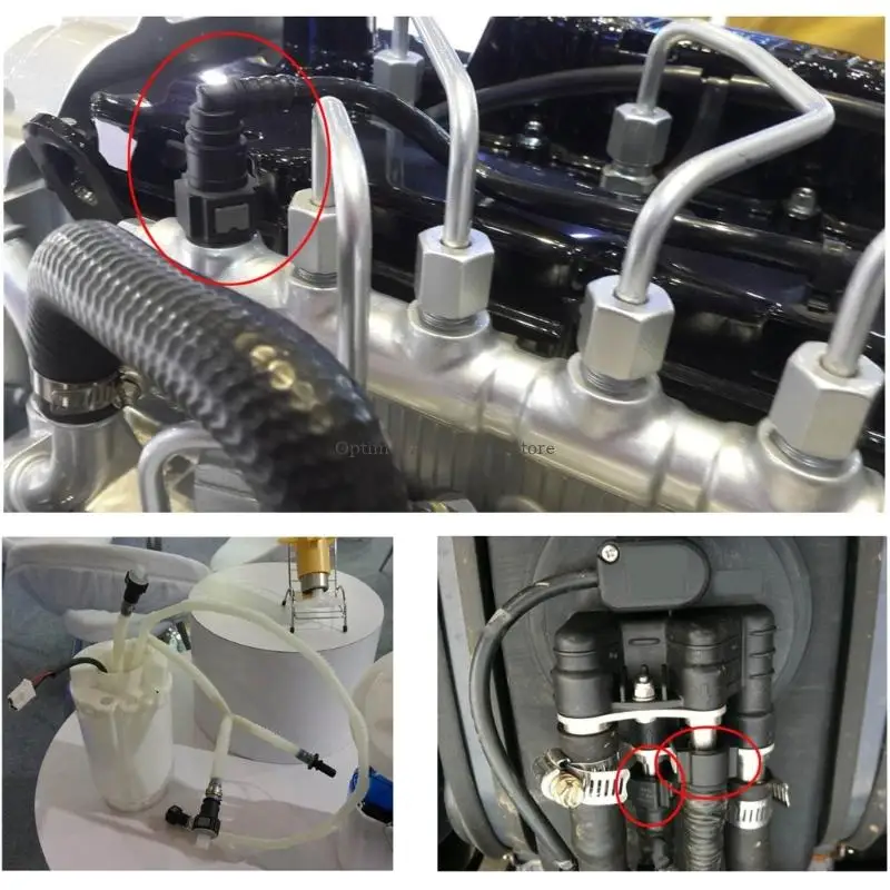 

Hose Disconnect Coupler ID6 7.89 Car Hose Quick Connector Quick Release Hose Fitting Wear Resistant