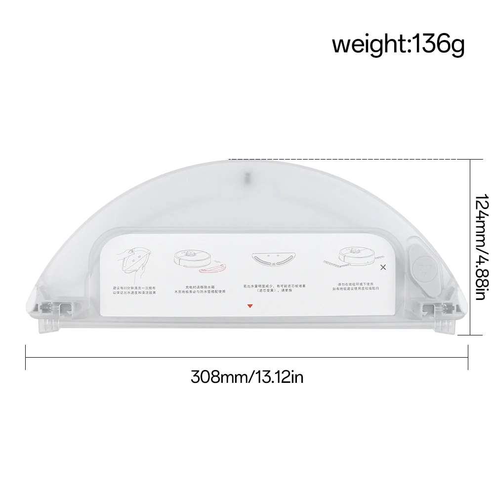 For XiaoMi Roborock S5 S50 S51 S55 S6 S60 S6 Pure Vacuum Cleaner Accessories HEPA Filter Mop Cloth Side / Main Brush Spare Parts