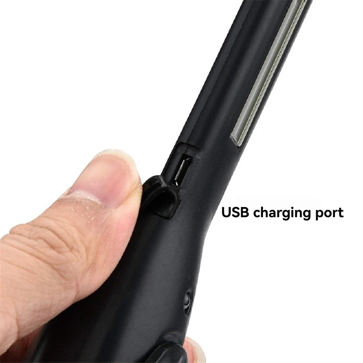 ETRT 4 Uds COB luces de trabajo LED portátiles lámpara de trabajo LED magnética inalámbrica luces de inspección para reparación de automóviles emergencia de garaje en casa