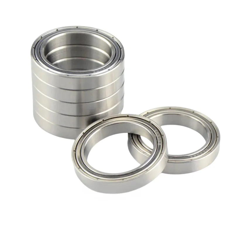 20pcs 440C stainless steel bearing S6800ZZ S6800-2RS 10*19*5 mm thin wall deep groove ball bearing 6800 RS -2Z 10x19x5mm