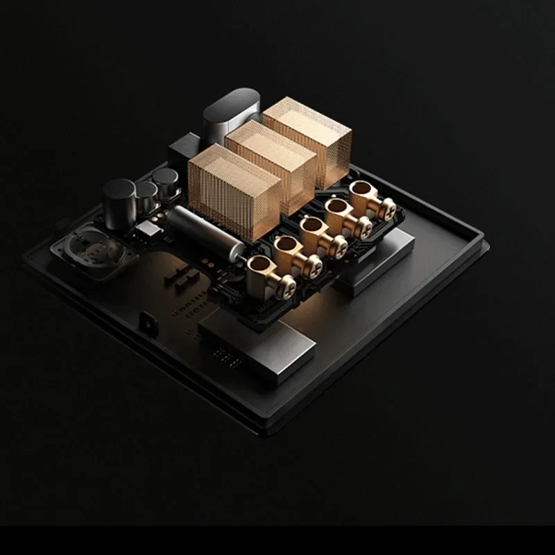 Xiaomi Smart Switch Pro إحصاءات الكهرباء الربط الذكي AG لوحة زجاجية التحكم عن بعد اللاسلكي العمل لـ Mihome