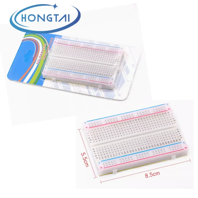 5PCs - 20PCs High quality breadboard Mini breadboard Experimental board 8.5CM 5.5CM Can be combined and spliced