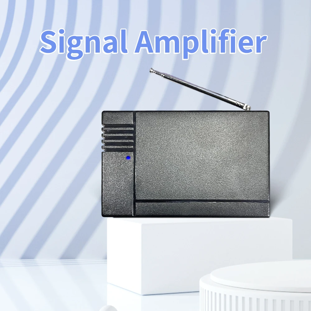 433.92mhz Wireless Calling System Signal Repeater Expand the Distance 500m Extra Amplifier K-R