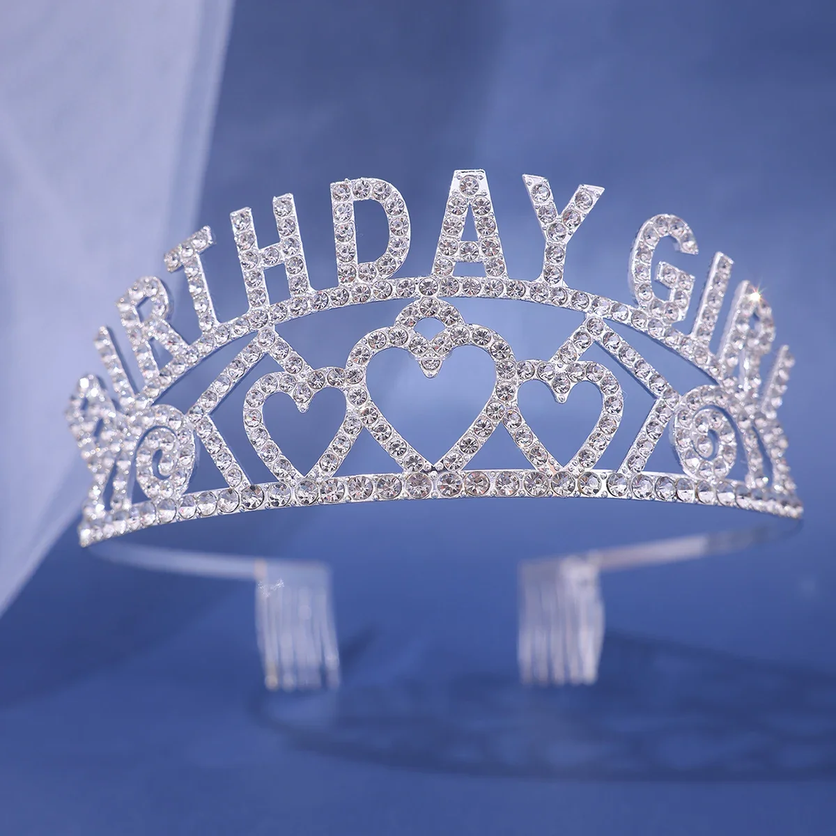 

Корона с кристаллами на день рождения, искусственная корона для женщин, аксессуары для волос на день рождения, ювелирные изделия, корона, тиара, подарок