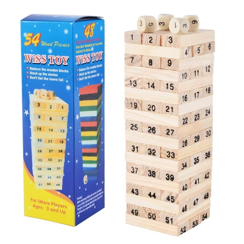 

Puzzle toys, stacked high, stacked music, natural wood, digital children's layered wood learning, stacking toys, hands-on