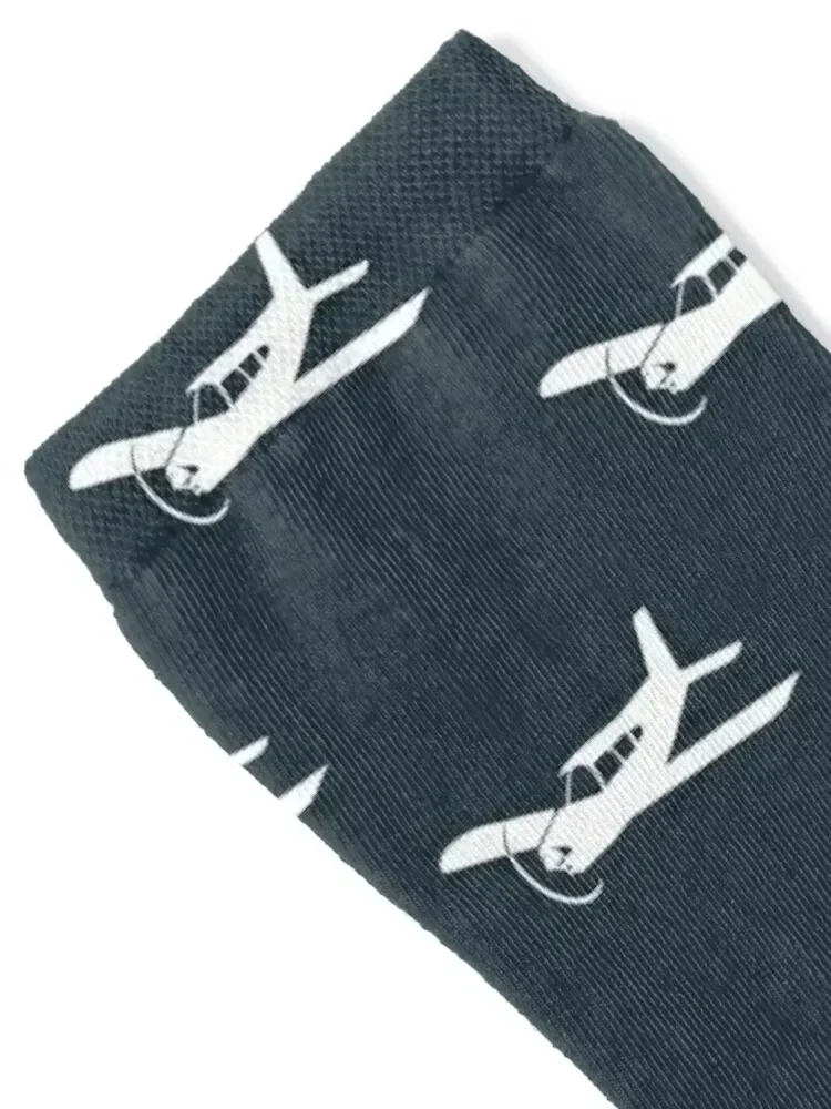 Piper Pa 28 aircraft shirt Socks cotton designer brand Ladies Socks Men's