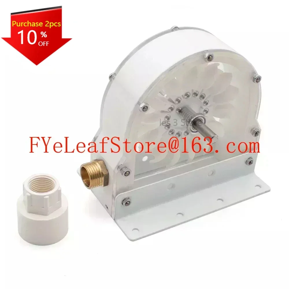 Efficiency Pelton Turbine, Impact Hydraulic Runner, Bucket Wheel, Multi-Purpose DIY Hydraulic Generator