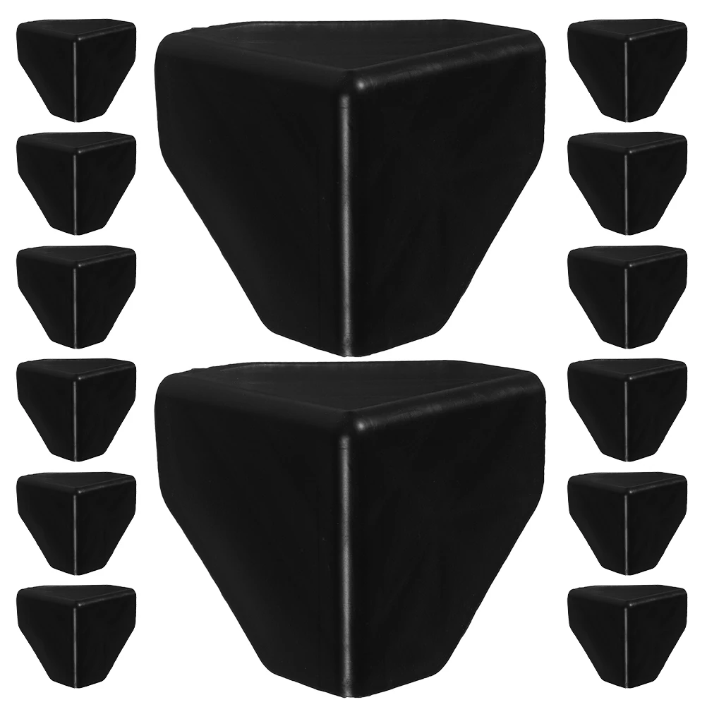 

100Pcs 60Mm Thick Plastic Corner Protectors Anticollision Triplesided Protection for Cartons and Precision Instruments