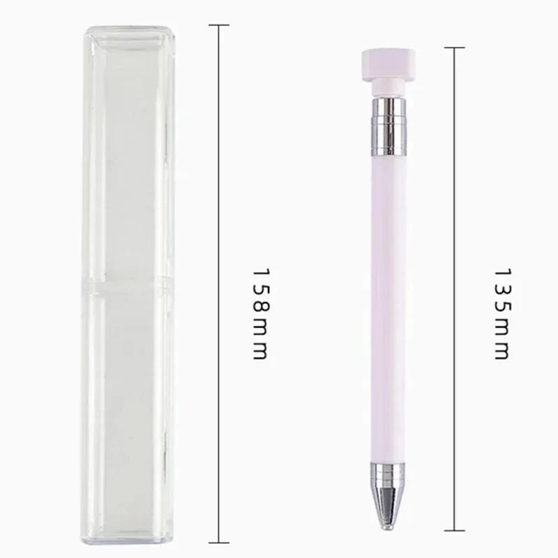 DIAPAI 11-Piece Set Diamond Painting Tools with 1 Rotating Pen, 10 Wax Pieces , Diamond Art Accessories Kit for Sticky Drills